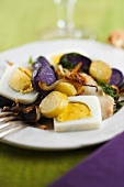 Potato salad with cod and egg (Spain)