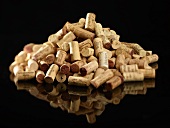 A pile of corks