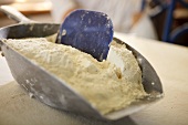 Flour in a scoop