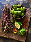 Various Indian vegetables
