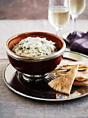 Baba Ganoush (aubergine dip from the Middle East)