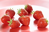 Several strawberries