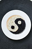 Bread and caviar (yin yang)