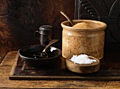 Brown sugar, treacle and sea salt