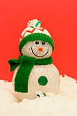 Decorative Snowman in Coconut Snow