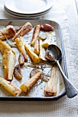 Parsnips Roasted with Garlic and Thyme