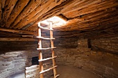 Interior of a Native American Cliff Dwelling