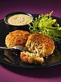 Crab cakes with remoulade