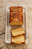 Apple and pear loaf cake