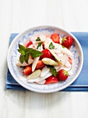 Asparagus and strawberry salad