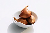 Shallots in a bowl