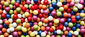 Colourful bubble gum balls