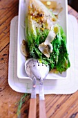 Endive salad with onions