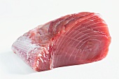 A skinned, fresh tuna fillet