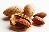 Whole Almonds; With and Without Shell