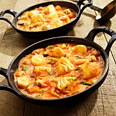 Moqueca (Brazilian Fish Stew with Sea Bass and Hearts of Palm)