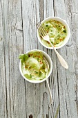 Spicy cucumber salad