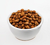 Hazelnuts in a dish