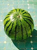 Eine ganze Wassermelone