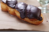 Dark Chocolate Frosted Doughnut