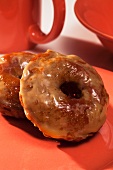 Doughnuts Topped with Dolche De Leche and Guava Paste