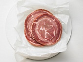 Pancetta (Italian belly ham)