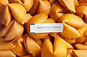 Many Whole Fortune Cookies with a Fortune