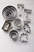 Various cookie cutters