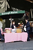 A stand at Borough Market in London