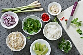 Additional ingredients for Vietnamese soup