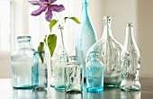 Antique Hand Blown Bottles and Vases