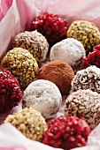 A Box of Assorted Chocolate Truffles