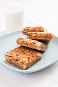 Chewy Coconut Toffee Bars