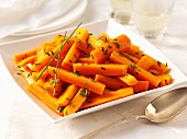 Carrots with chives