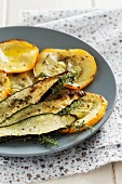 Eingelegte Zucchini (Antipasti)