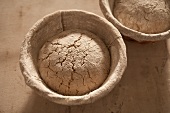 Bread in a baking dish