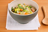 Vegetable couscous with mint