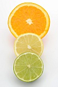 Orange, lemon and lime