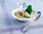 Kohlrabi soup