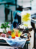 Passionfruit cocktail