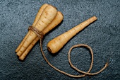 Parsnips, some tied together