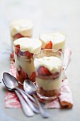 Strawberry tiramisu