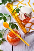 Pfirsich-Aprikosen-Marmelade