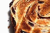 Toasted Slice of Cinnamon Raisin Bread