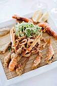 Tempura di pesce e crostacei (fish and crustacean tempura)