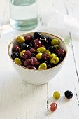 Marinated olives