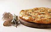 Focaccia allo yogurt (Brotfladen mit Joghurt, Italien)