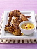 Chicken Wings mit Mangosauce