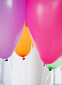 Coloured balloons