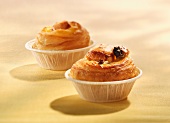 Danish pastries in paper muffin cups